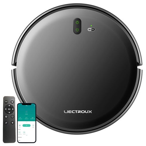 Liectroux L200 Robot Vacuum Cleaner, Max 4000Pa Suction Liectroux L200 Robot Vacuum Cleaner, Max 4000Pa Suction